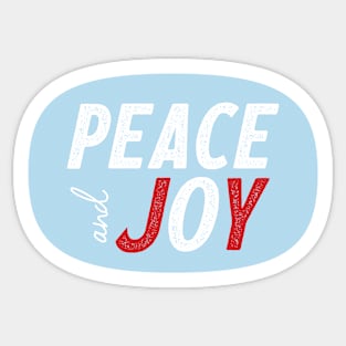 Peace and Joy © GraphicLoveShop Sticker